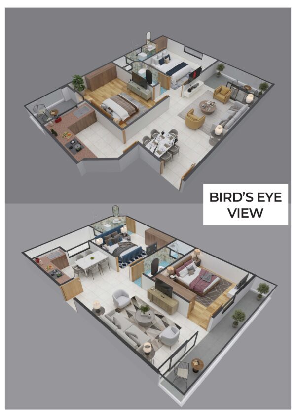 Driga Residency- 2BHK Flats - Image 3