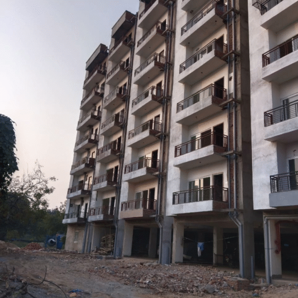 3BHK Flat with Balconies in Vishwanath Vatika